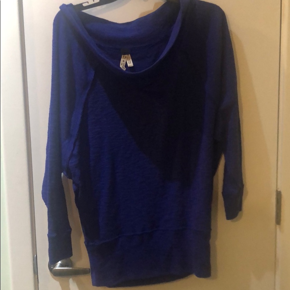 Long sleeve free people tunic